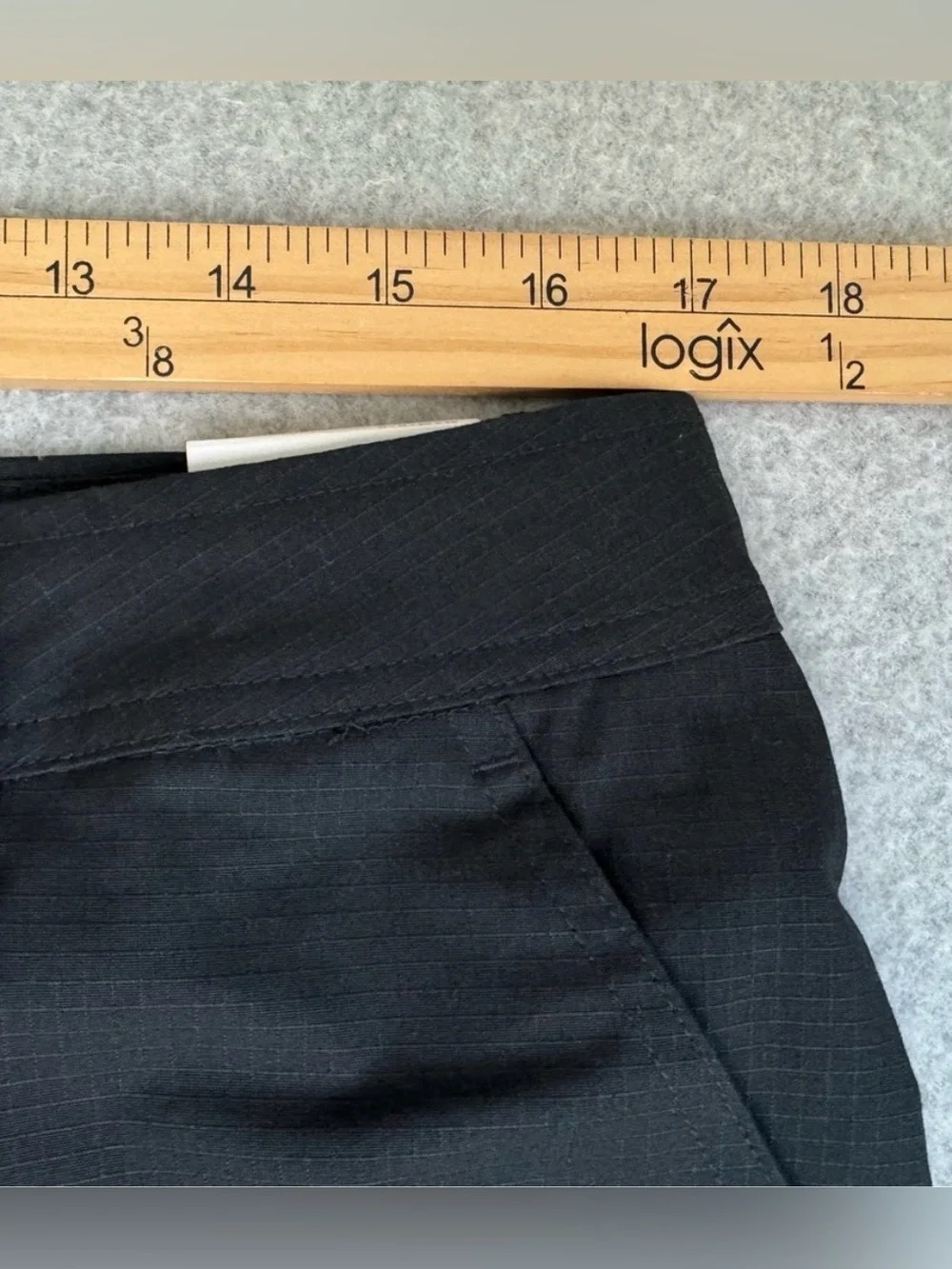 Nike Mens Cargo Pants Size 34x32 Black Straight Leg Ripstop Skater Casual NWT